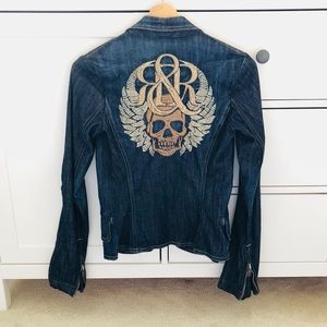 Rock & Republic - Dark Denim Jacket / Blazer